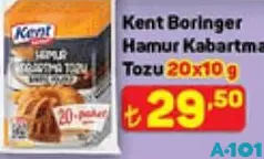 KENT BORİNGER HAMUR KABARTMA TOZU 20X10 G